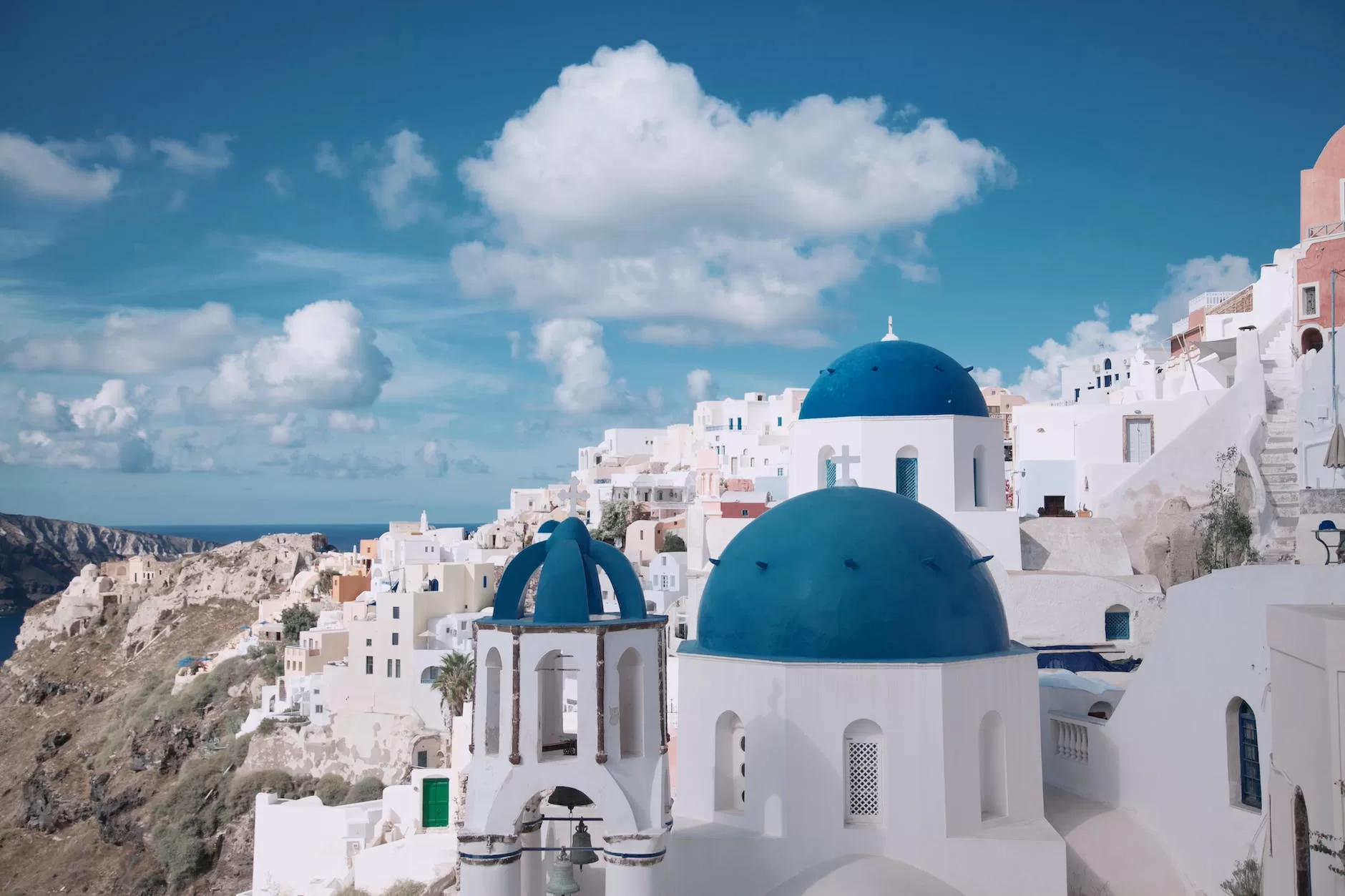 Travel to Europe and visit Santorini greece