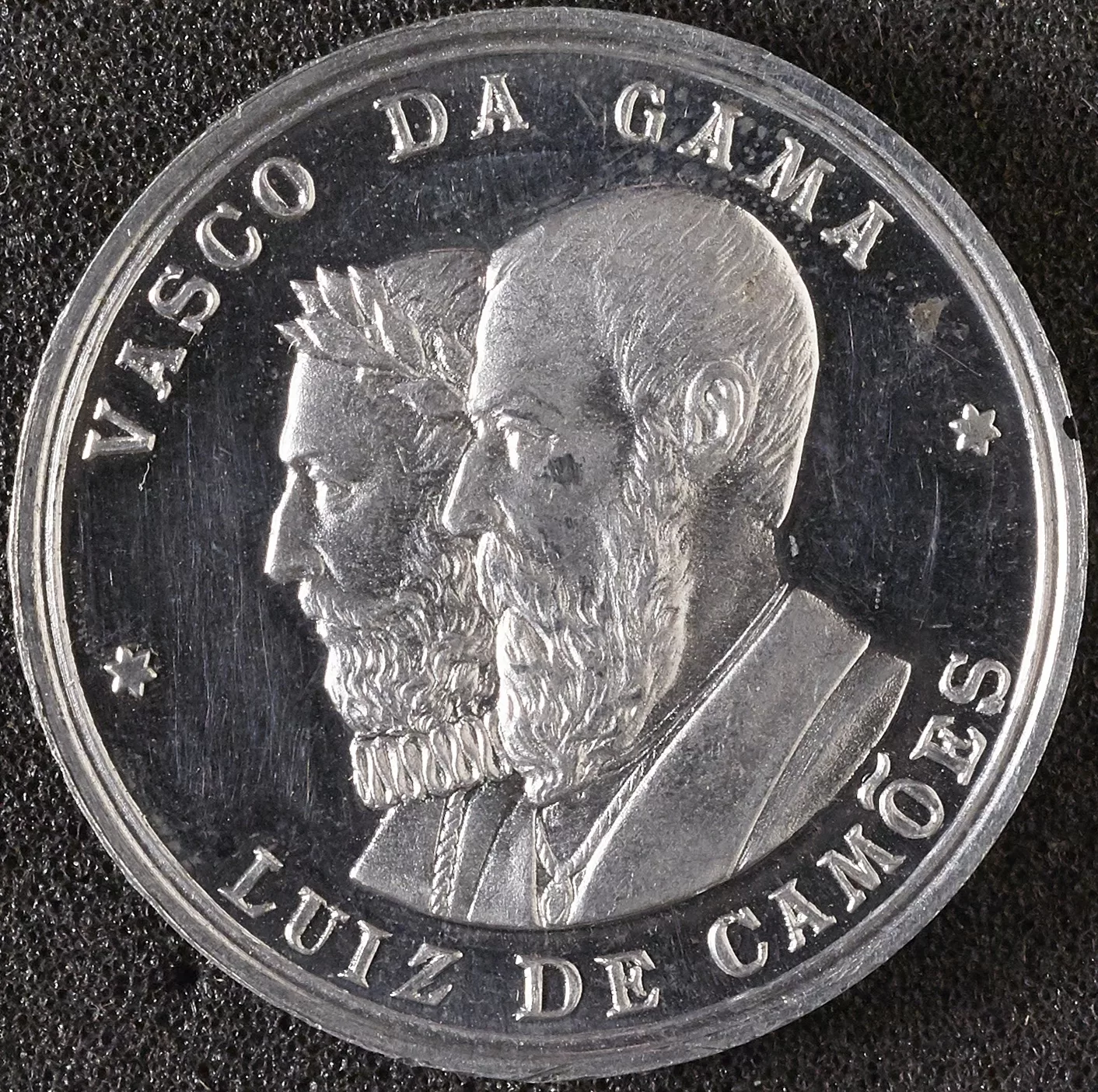 Aluminium medal to commemorate the 400th anniversary of the discovery of India (personal medals) vasco da gama