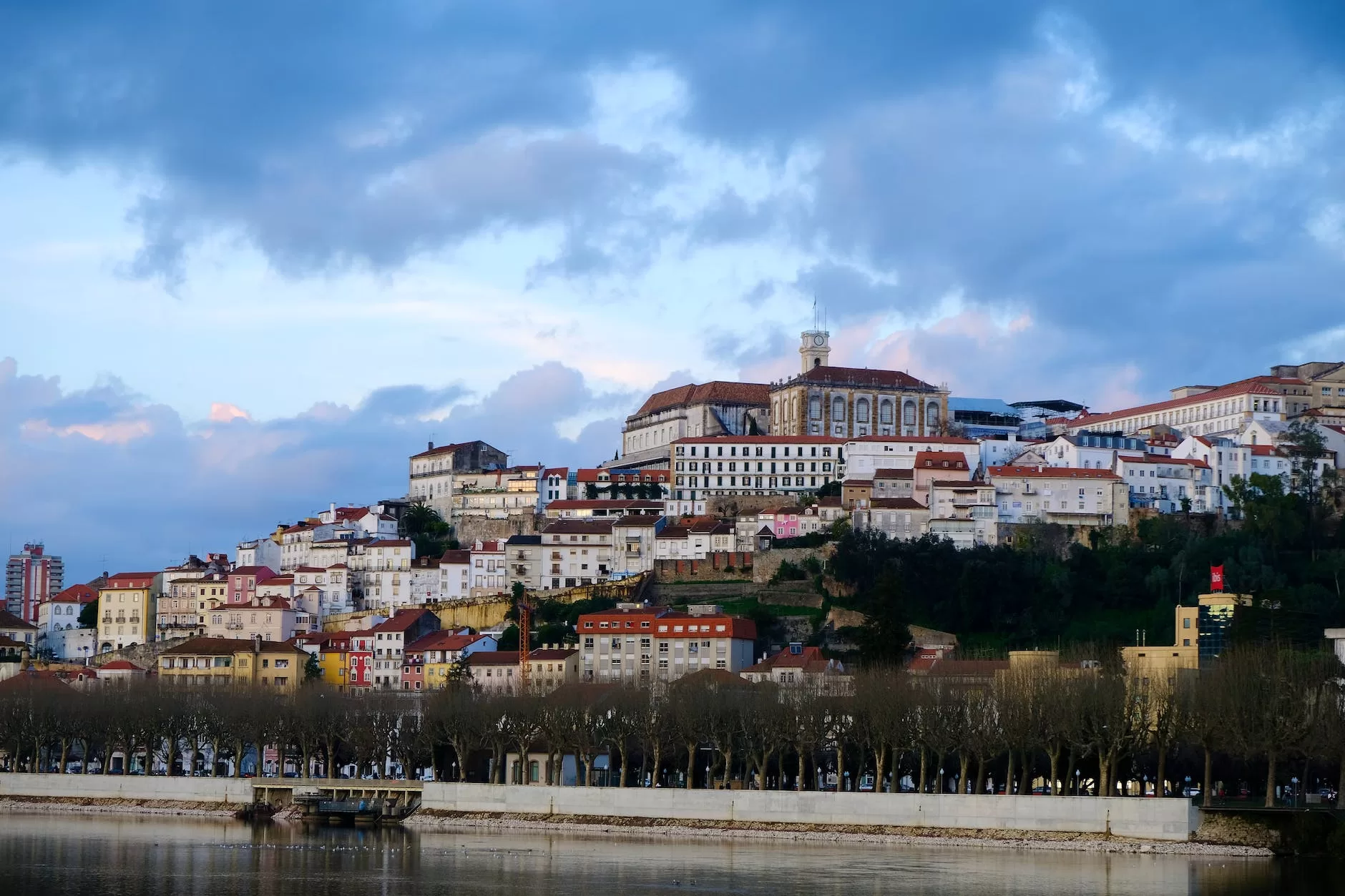 cityscape of coimbra