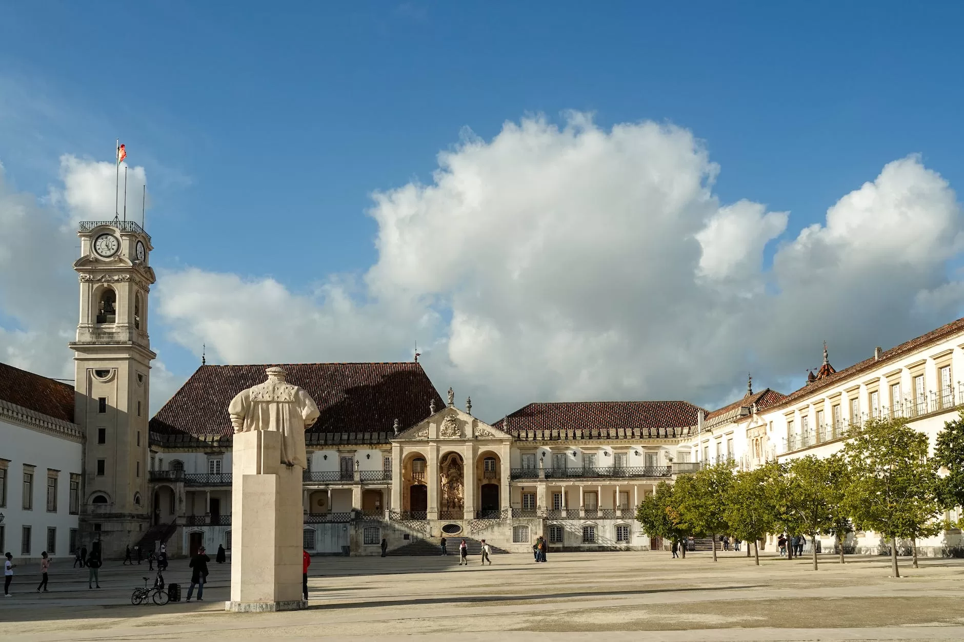 city street building school