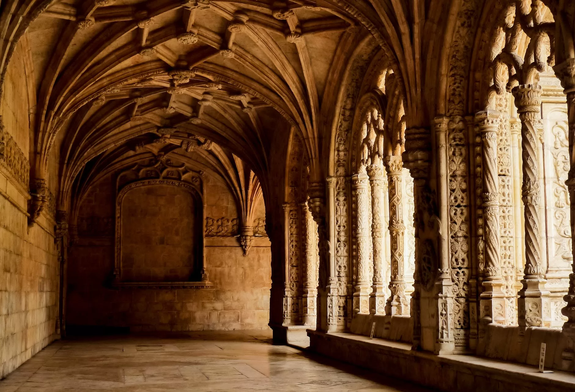 interior of a castle
