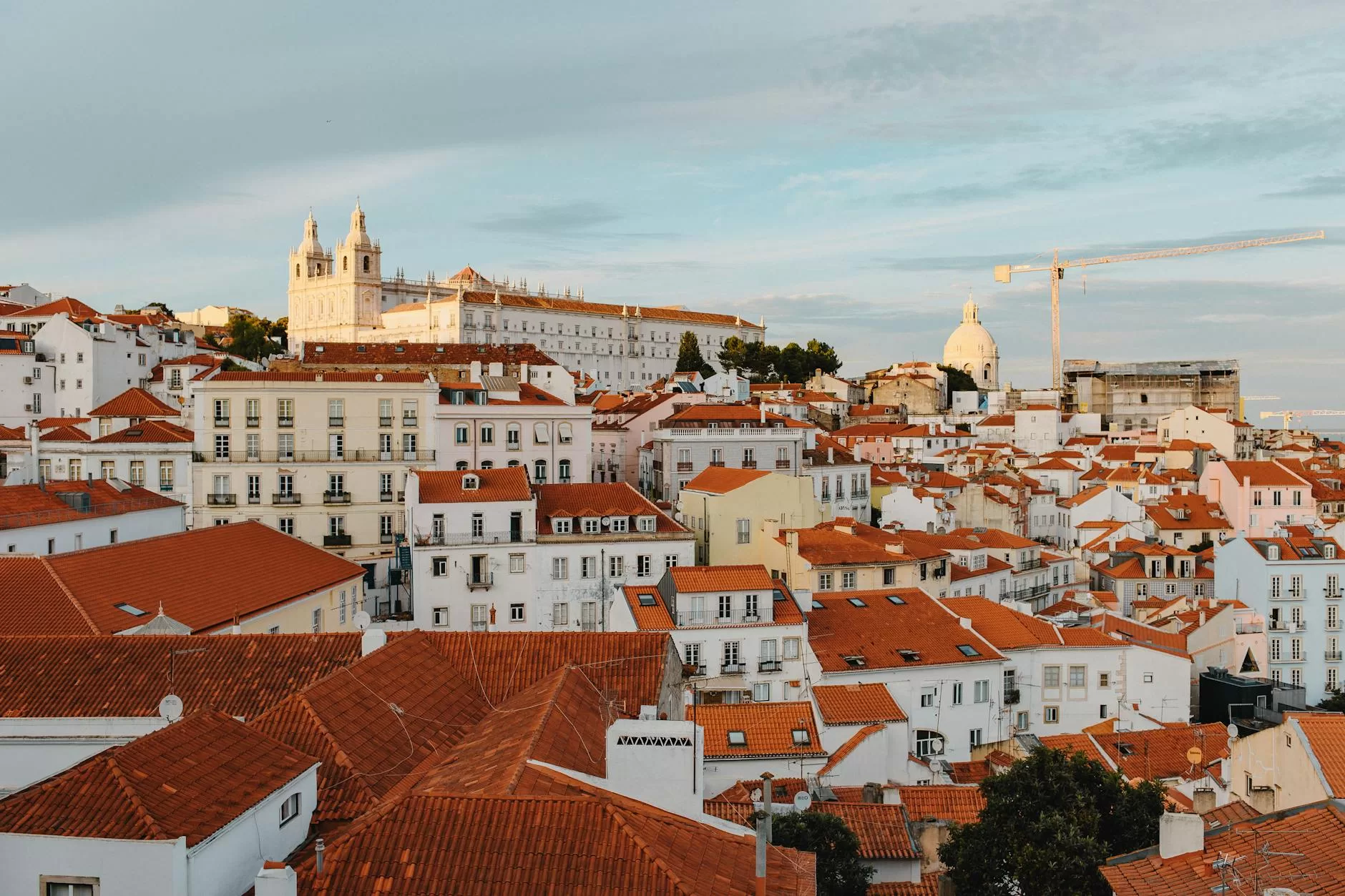 cityscape of lisbon